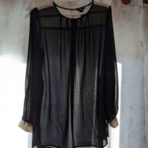 ✨SALE 2 for $25✨H&M sheer tunic blouse